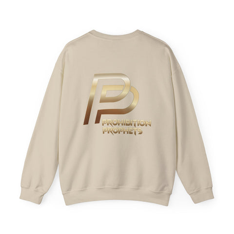 Prohibition Prophets Unisex Crewneck Sweatshirt – Artistic Mushroom Design