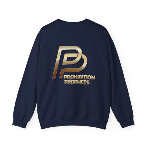 Prohibition Prophets Unisex Crewneck Sweatshirt – Artistic Mushroom Design