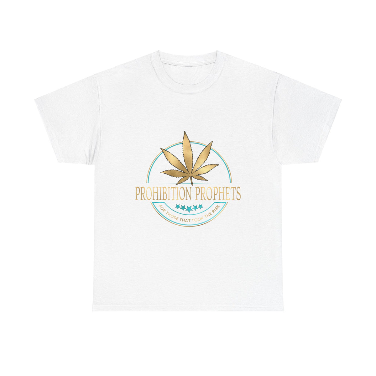 Prohibition Prophets Unisex Heavy Cotton Tee - Relaxed Cannabis Design Available in 28 colors!