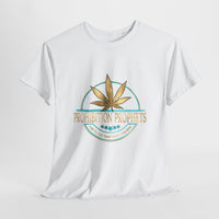 Prohibition Prophets Unisex Heavy Cotton Tee - Relaxed Cannabis Design