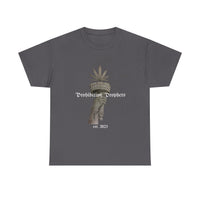 Prohibition Prophets Tee — Statue of Liberty Hand with Cannabis Crown, Est. 2023 Graphic T-Shirt