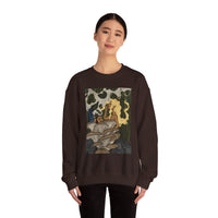 Prohibition Prophets Unisex Crewneck Sweatshirt – Artistic Mushroom Design