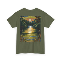 Nature Graphic Unisex Tee - Lake Design