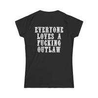 Women's Softstyle Outlaw (Explicit) Tee