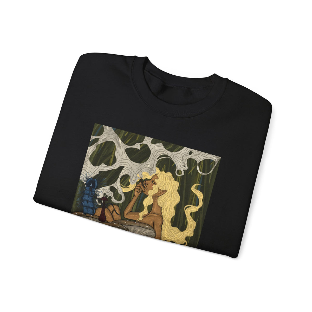 Prohibition Prophets Unisex Crewneck Sweatshirt – Artistic Mushroom Design