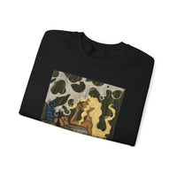 Prohibition Prophets Unisex Crewneck Sweatshirt – Artistic Mushroom Design