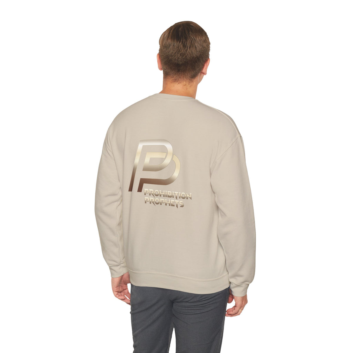 Prohibition Prophets Unisex Crewneck Sweatshirt – Artistic Mushroom Design