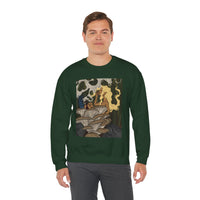Prohibition Prophets Unisex Crewneck Sweatshirt – Artistic Mushroom Design