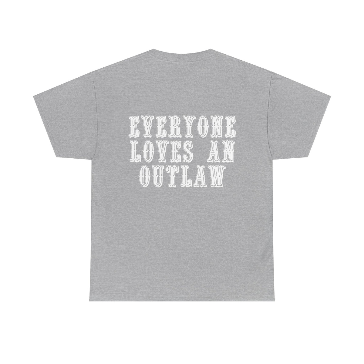 Unisex Heavy Cotton Outlaw (Clean) Tee