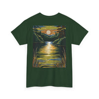 Nature Graphic Unisex Tee - Lake Design