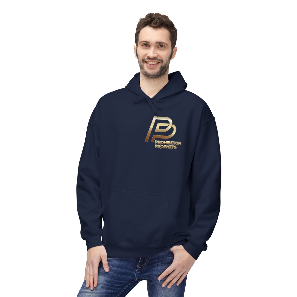 Unisex Midweight Softstyle Fleece Hoodie - Lake Design