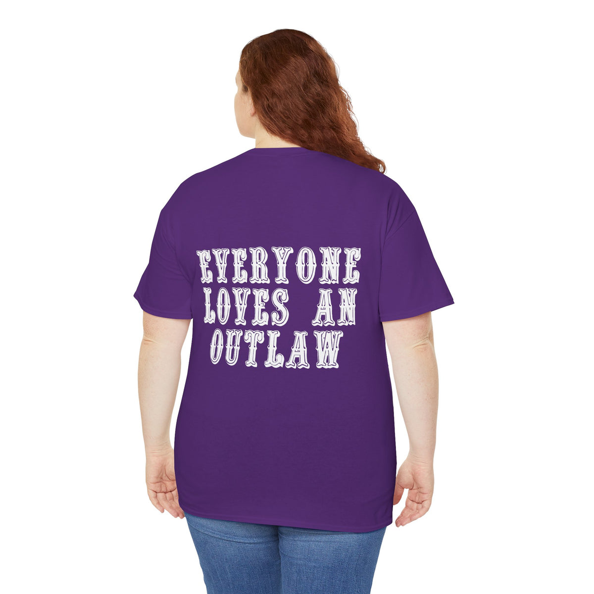 Unisex Heavy Cotton Outlaw (Clean) Tee
