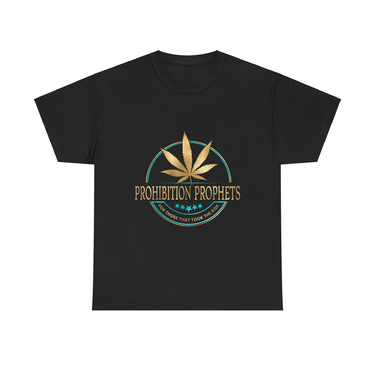 Prohibition Prophets Unisex Heavy Cotton Tee - Relaxed Cannabis Design Available in 28 colors!