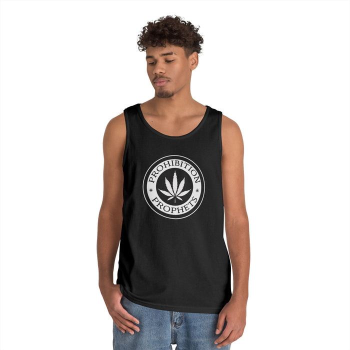 Prohibition Prophets Tank Top — Cannabis Logo Sleeveless Tee