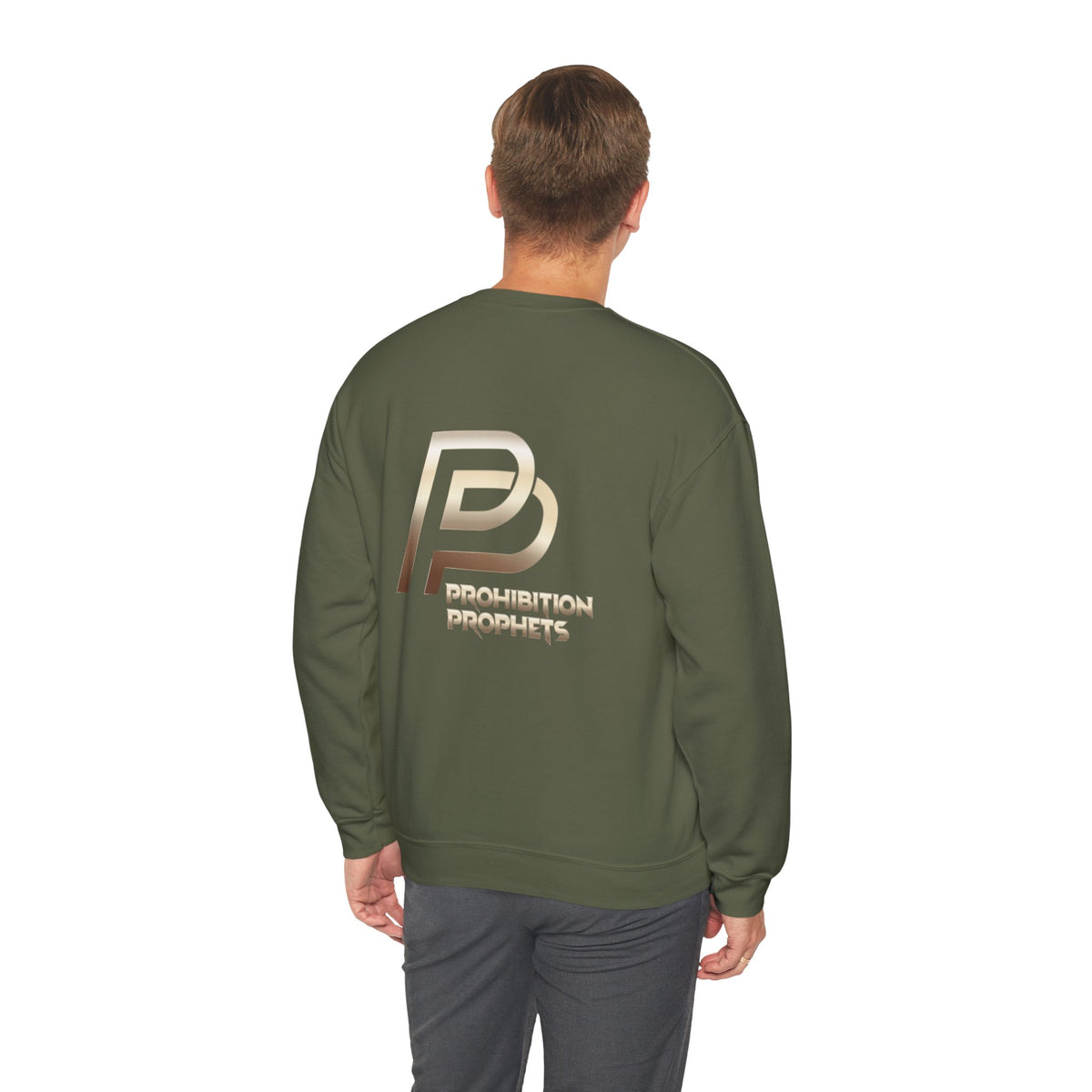 Prohibition Prophets Unisex Crewneck Sweatshirt – Artistic Mushroom Design