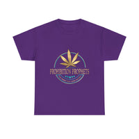 Prohibition Prophets Unisex Heavy Cotton Tee - Relaxed Cannabis Design Available in 28 colors!