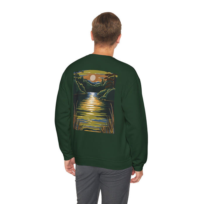 Unisex Crewneck Sweatshirt – Lake Design