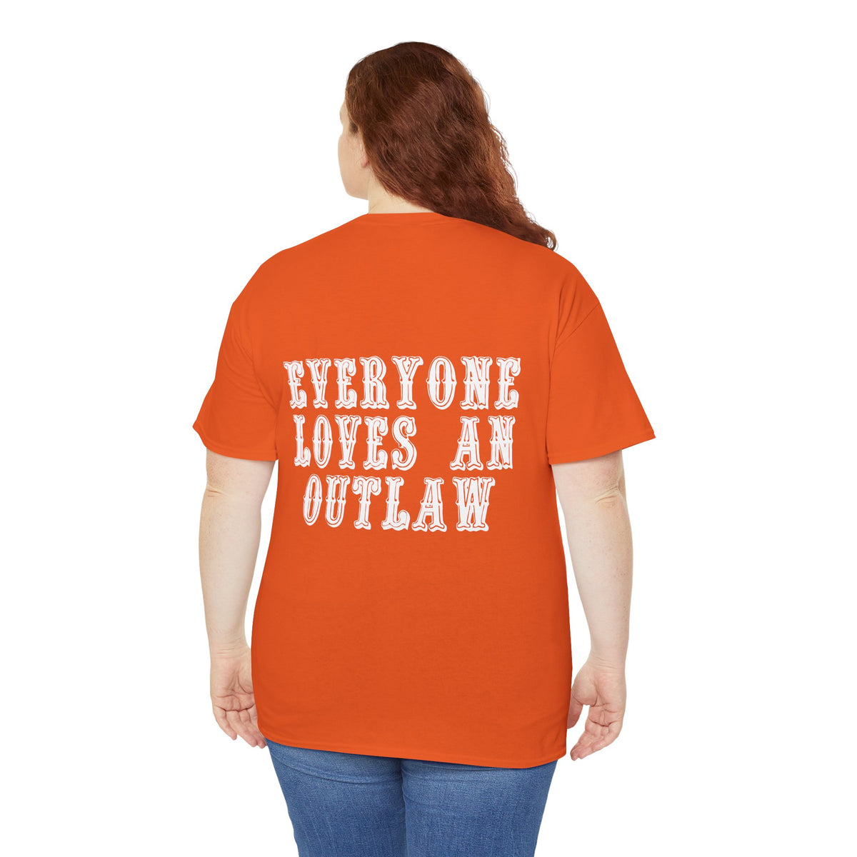 Unisex Heavy Cotton Outlaw (Clean) Tee