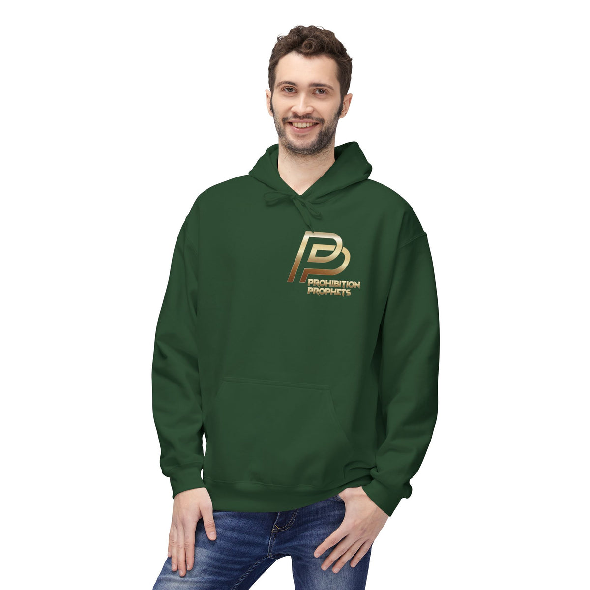 Unisex Midweight Softstyle Fleece Hoodie - Lake Design