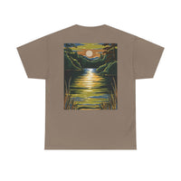 Nature Graphic Unisex Tee - Lake Design