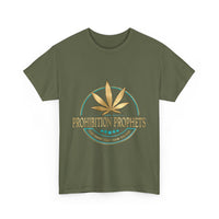 Prohibition Prophets Unisex Heavy Cotton Tee - Relaxed Cannabis Design Available in 28 colors!