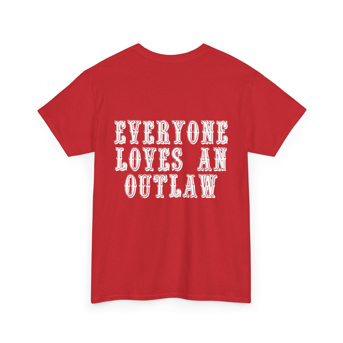 Unisex Heavy Cotton Outlaw (Clean) Tee