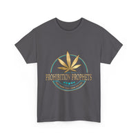Prohibition Prophets Unisex Heavy Cotton Tee - Relaxed Cannabis Design Available in 28 colors!
