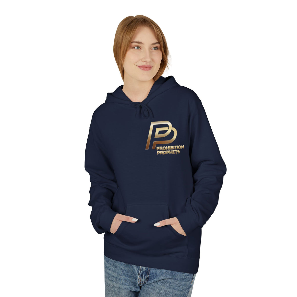 Unisex Midweight Softstyle Fleece Hoodie - Lake Design