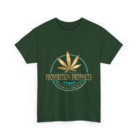 Prohibition Prophets Unisex Heavy Cotton Tee - Relaxed Cannabis Design Available in 28 colors!