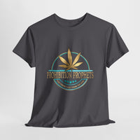Prohibition Prophets Unisex Heavy Cotton Tee - Relaxed Cannabis Design