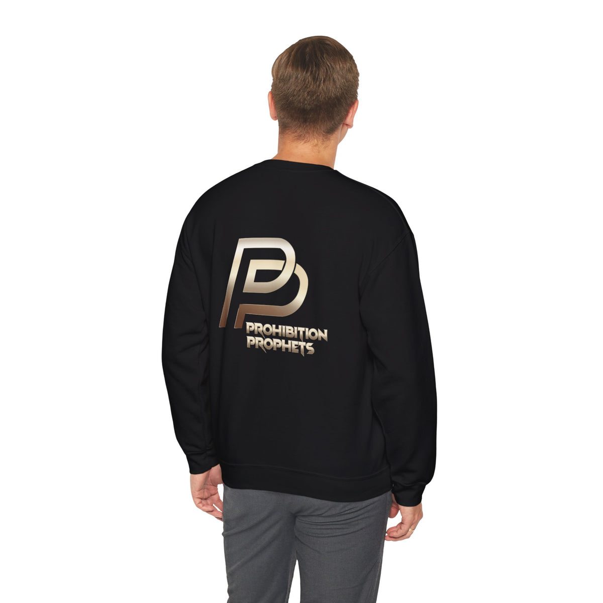 Prohibition Prophets Unisex Crewneck Sweatshirt – Artistic Mushroom Design