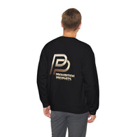 Prohibition Prophets Unisex Crewneck Sweatshirt – Artistic Mushroom Design