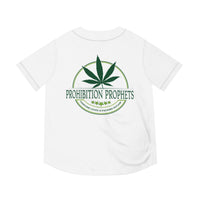Prohibition Prophets Men's Baseball Jersey - Cool & Fun Cannabis Theme Apparel