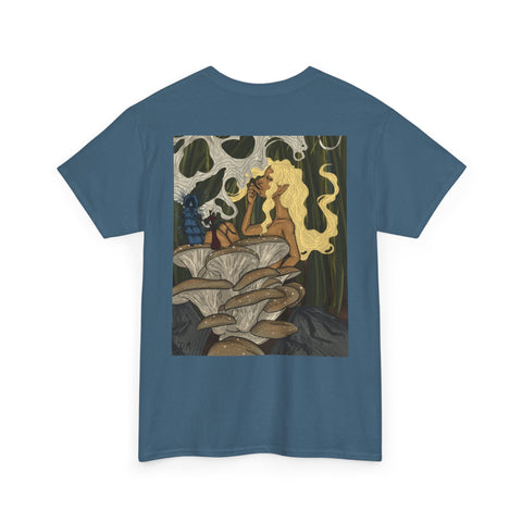 Sunset Reflection Unisex Heavy Cotton Tee - Fae Nature Inspired Design