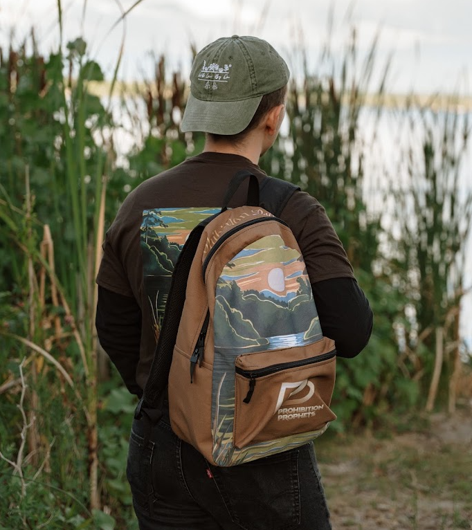 Prohibition Prophets Nature-Inspired Backpack for Adventurers
