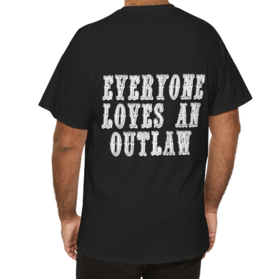 Unisex Heavy Cotton Outlaw (Clean) Tee
