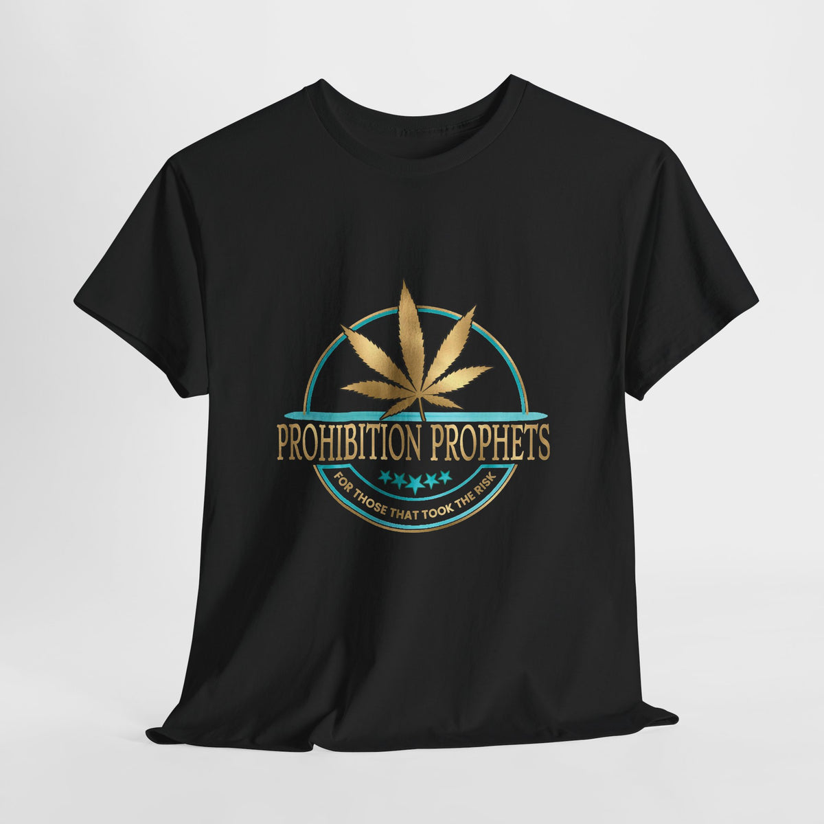 Prohibition Prophets Unisex Heavy Cotton Tee - Relaxed Cannabis Design