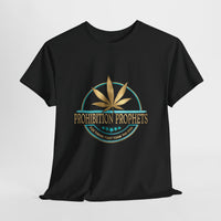 Prohibition Prophets Unisex Heavy Cotton Tee - Relaxed Cannabis Design
