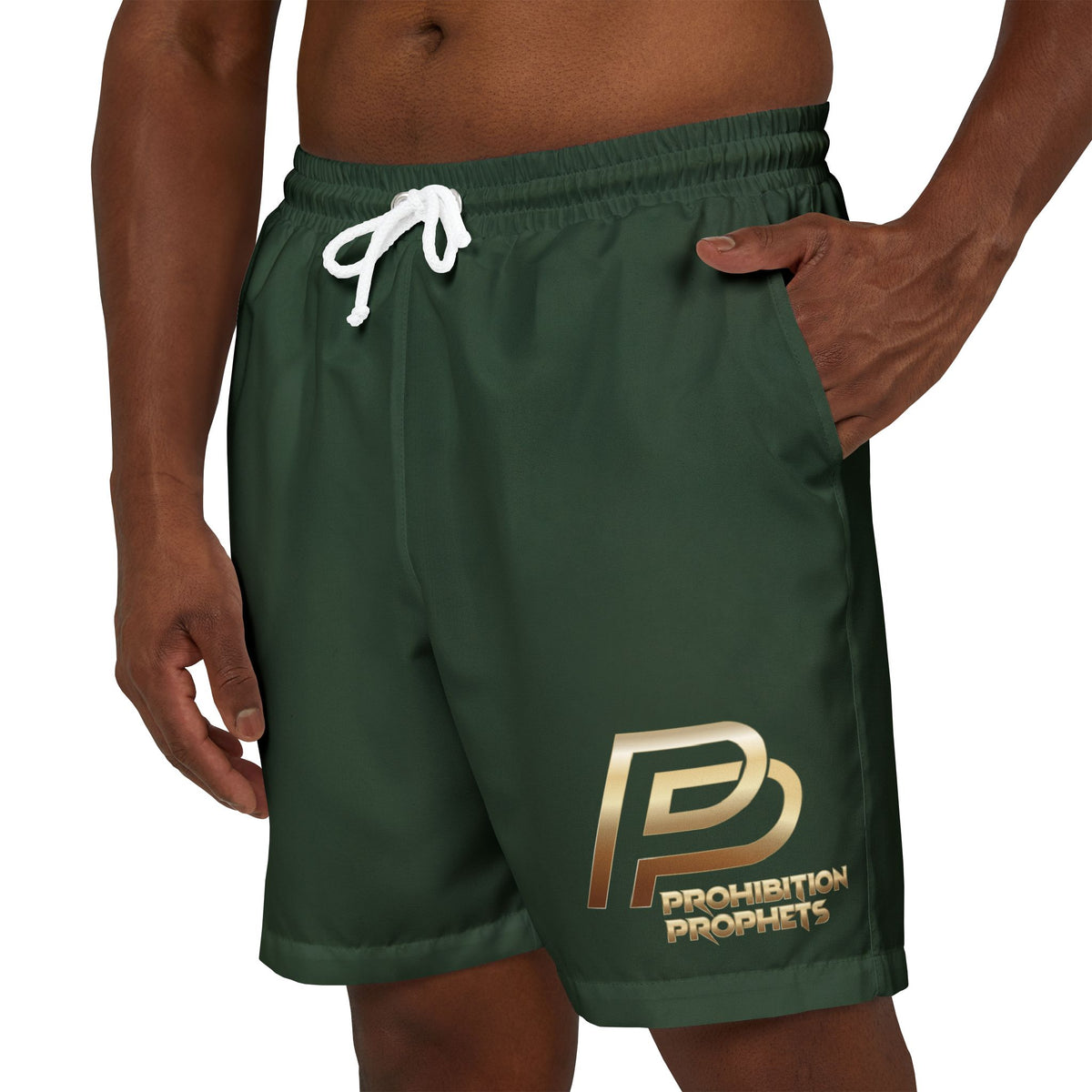 Prohibition Prophets Unisex Swim Shorts - Stylish & Comfortable Swimwear