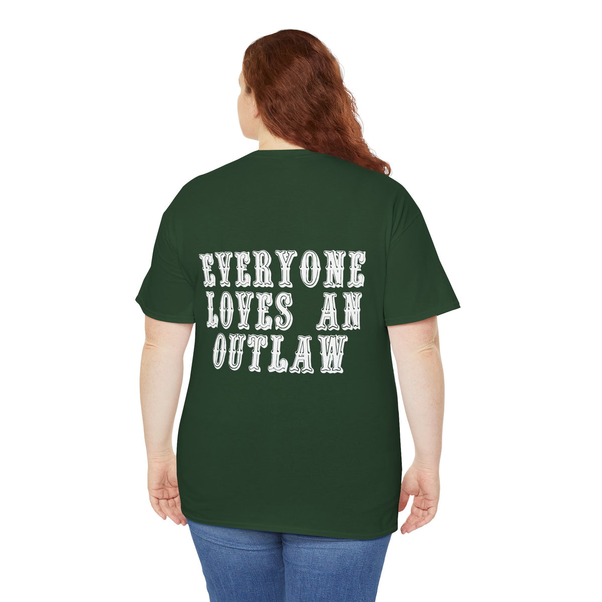 Unisex Heavy Cotton Outlaw (Clean) Tee