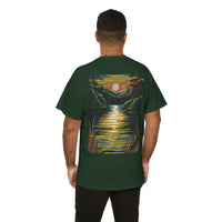 Nature Graphic Unisex Tee - Lake Design