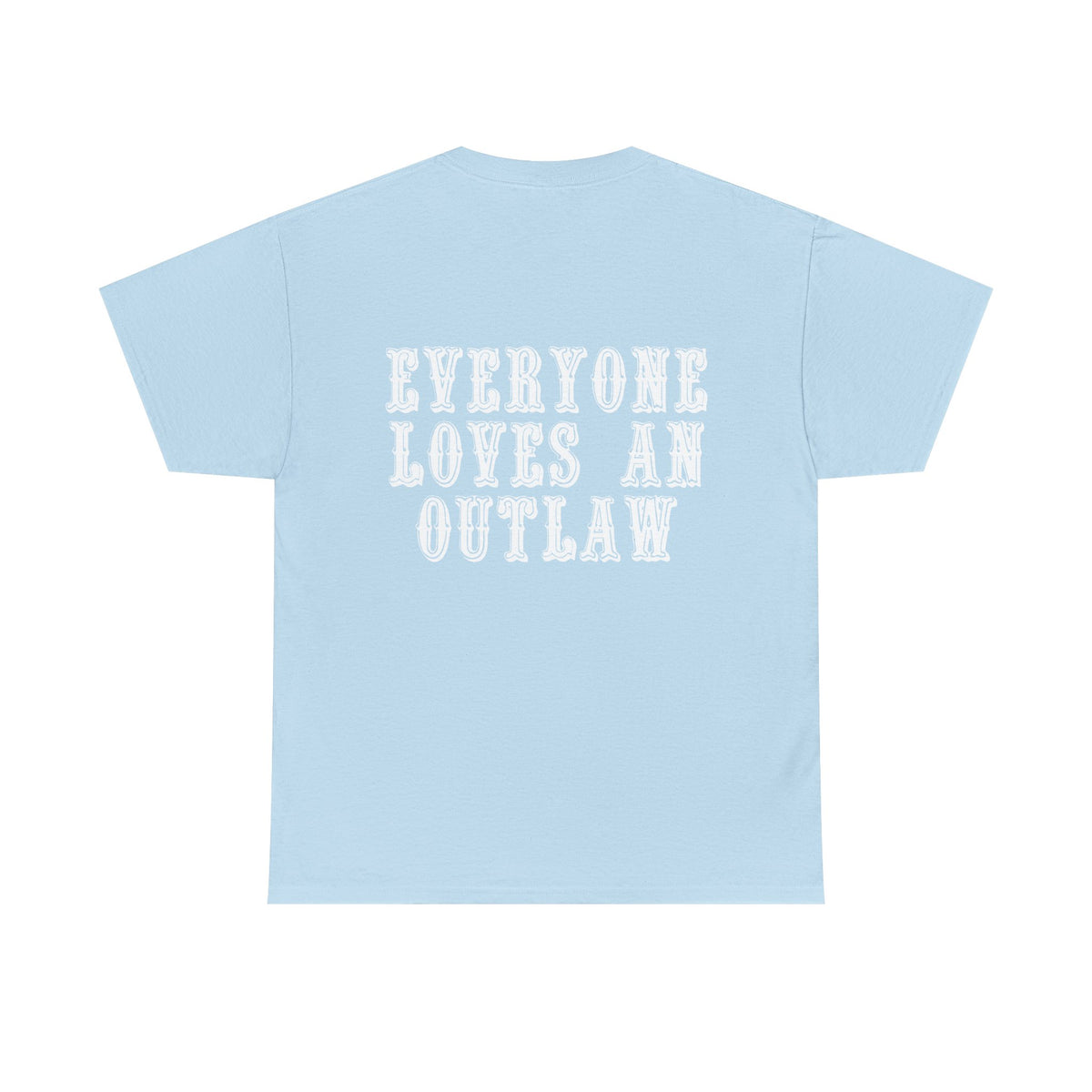 Unisex Heavy Cotton Outlaw (Clean) Tee