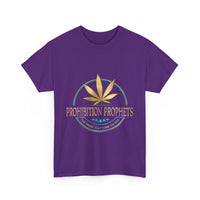 Prohibition Prophets Unisex Heavy Cotton Tee - Relaxed Cannabis Design Available in 28 colors!