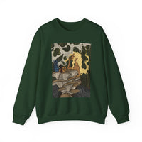 Prohibition Prophets Unisex Crewneck Sweatshirt – Artistic Mushroom Design