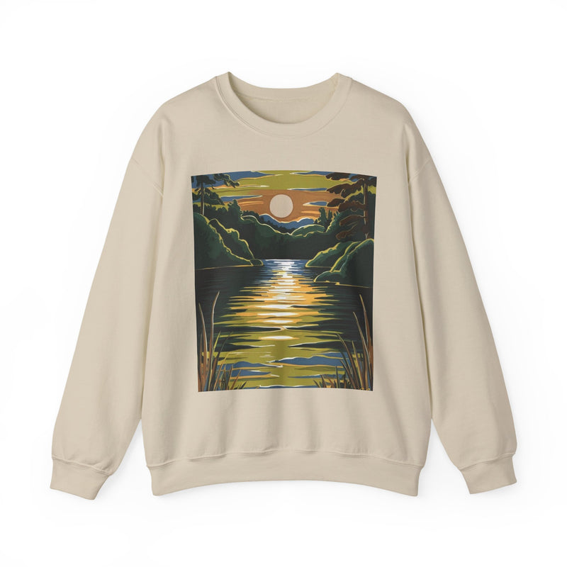 Unisex Crewneck Sweatshirt – Lake Design