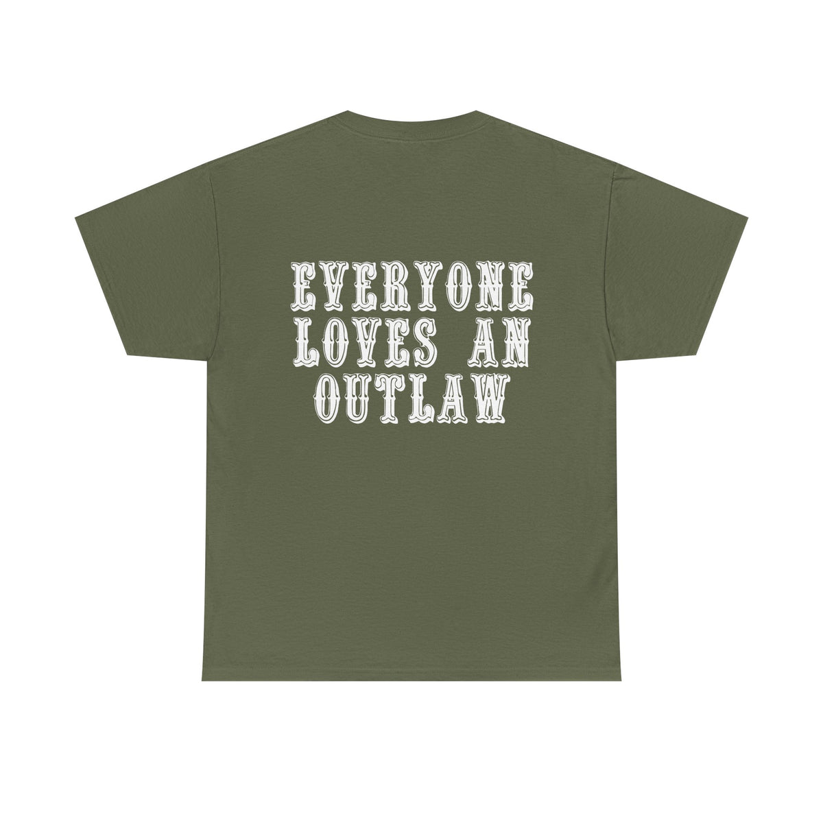 Unisex Heavy Cotton Outlaw (Clean) Tee