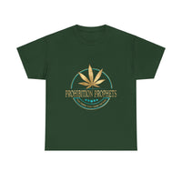 Prohibition Prophets Unisex Heavy Cotton Tee - Relaxed Cannabis Design Available in 28 colors!