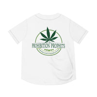 Prohibition Prophets Men's Baseball Jersey - Cool & Fun Cannabis Theme Apparel