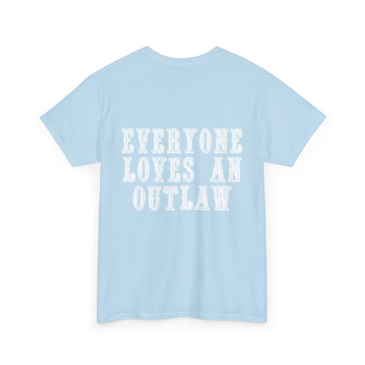 Unisex Heavy Cotton Outlaw (Clean) Tee