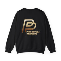 Prohibition Prophets Unisex Crewneck Sweatshirt – Artistic Mushroom Design